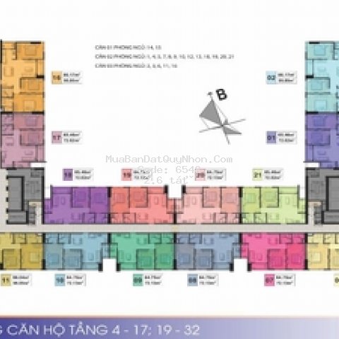 Chung cư tại quy nhơn cần bán với giá shr
