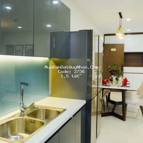 Chung cư thành phố qui nhơn 52m² 2pn