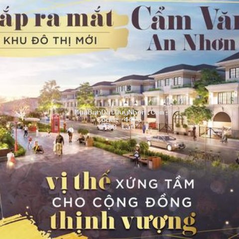 Cơn sốt đất nền an nhơn ''khu đô thị cẩm văn''