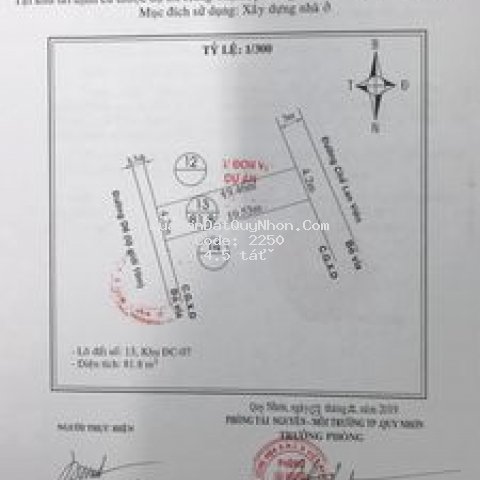 đất 2 mt đường chế lan viên
