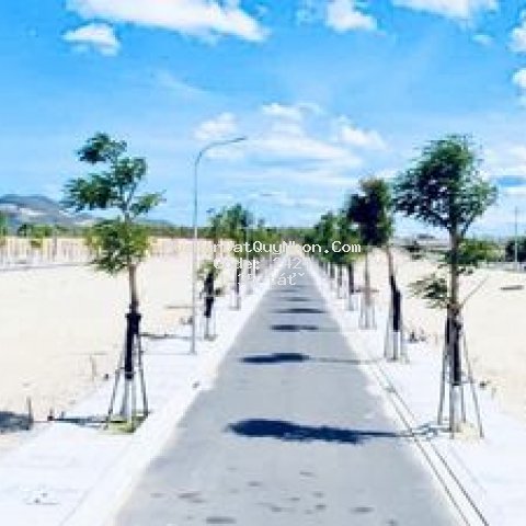 đất 85m2, mt nhơn hội, 1.3 tỷ, ngay flc qui nhơn