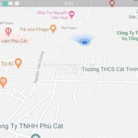 đất bán cát trinh.