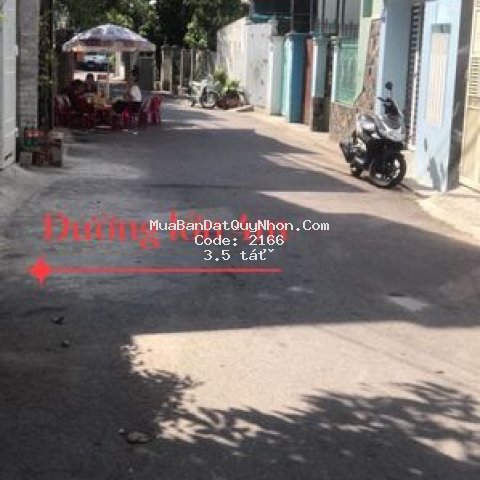 đất bán mt phạm ngũ lão, 43,3m2(n:5m), tp qui nhơn