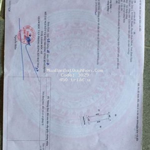 đất cần bán
