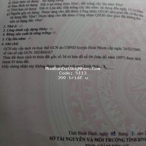 đất cần bán