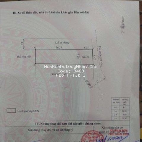 đất đẹp đường quy hoạch 7m, phú mỹ 2 cách ql1a 50m