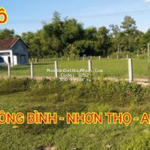 đất đông bình nhơn thọ thị xã an nhơn 111m²