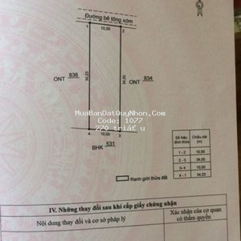 đất huyện hoài ân 150m²