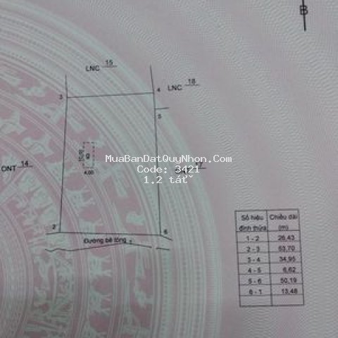 đất huyện tây sơn 5000m²