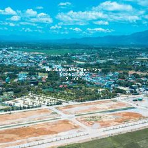 đất kđt cẩm văn thị xã an nhơn 306m² mặt tiền