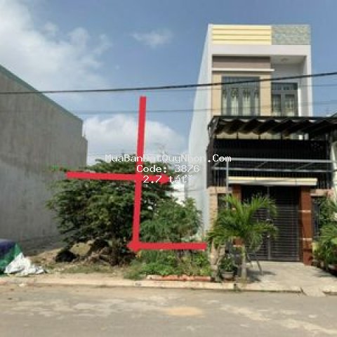đất khu dân cư mới nguyễn trọng trì 80m²