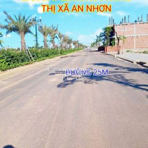 đất lê hồng phong thị xã an nhơn 96m2
