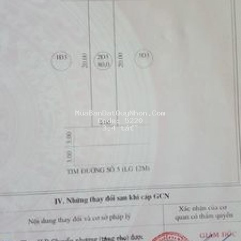 đất lê thanh nghị 80m2 ngang 4m hướng tây nam