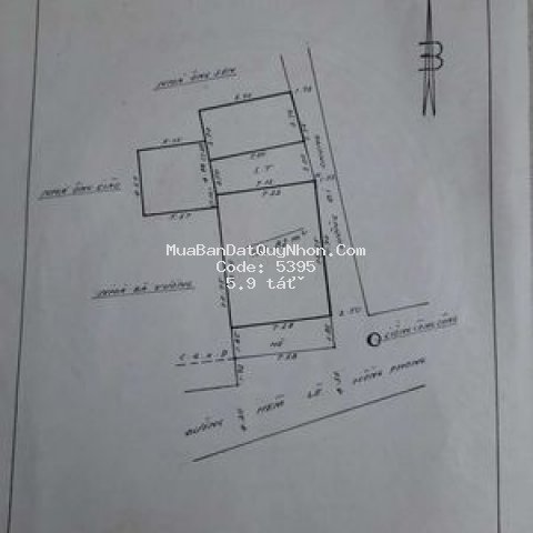 đất mặt tiền đường hai bà trưng . khu sầm uất.