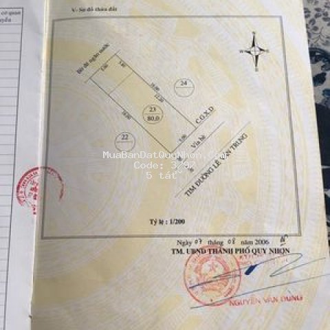 đất mt đường lê văn trung, phường quang trung