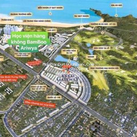 đất nền du lịch kỳ co gateway-quy nhơn sổ lâu dài