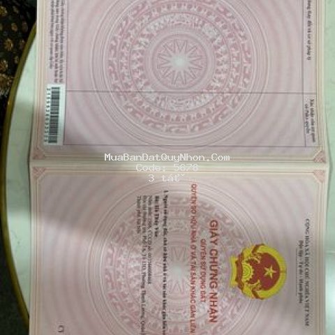 đất nền khu du lịch - sổ đỏ sở hữu lâu dài