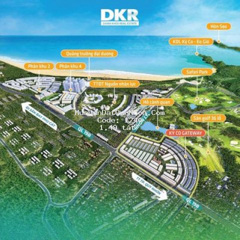đất nền sổ đỏ kỳ co, quy nhơn