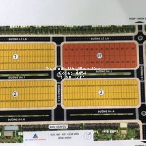 đất nền trung tâm an nhơn 150m2