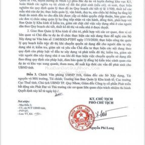 đất nền trung tâm thương mại tp quy nhơn