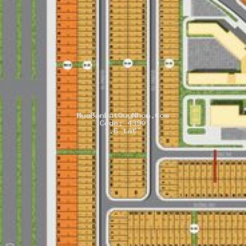 đất nền ven biển, đã có sổ, 80m2 nhơn hội newcity