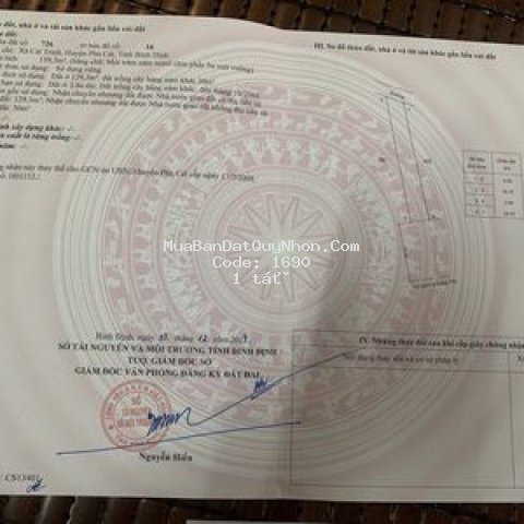 đất ngon trả đẹp bán liền