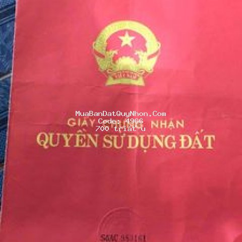 đất nguyễn bỉnh khiêm mỹ lợi  huyện phù mỹ 150m2