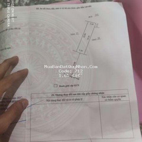 đất phước nghĩa mt quỳnh mai có sổ riêng