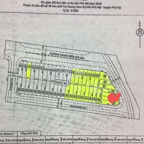 đất sổ đỏ 100m2 ( 5×20), thanh niên