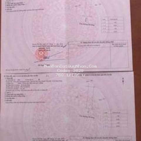 đất sổ đỏ 100m2 ( 5x20) thị trấn phù mỹ. bình định