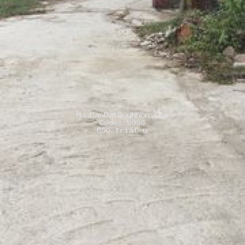 đất thành phố qui nhơn 205m² giá 650 triệu