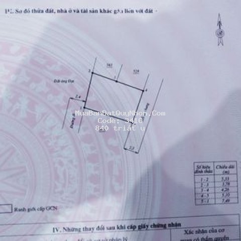 đất thành phố qui nhơn 40.4m²