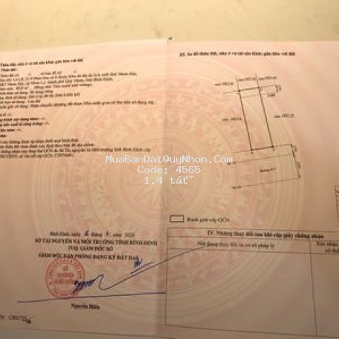 đất thành phố ven biển qui nhơn 80m²
