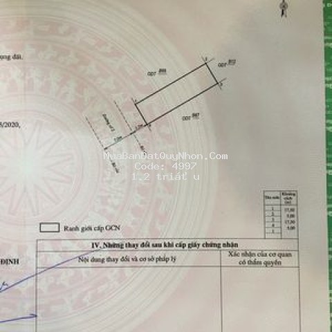 đất thị xã an nhơn 87,5m2