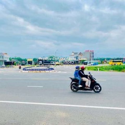 đất thị xã an nhơn mặt tiền ql1a 100m2