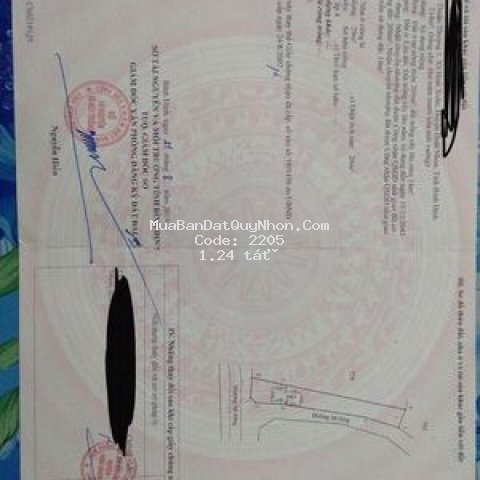 đất thổ cư 214m2