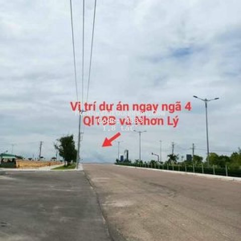 đất thổ cư 80m2 có hồ bơi, liền kề biển nhơn lý,qn