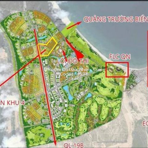 đất thổ cư 80m2 liền kề biển tại quy nhơn