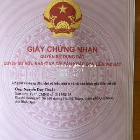 đất trung tâm thành phố, dân cư đông đúc