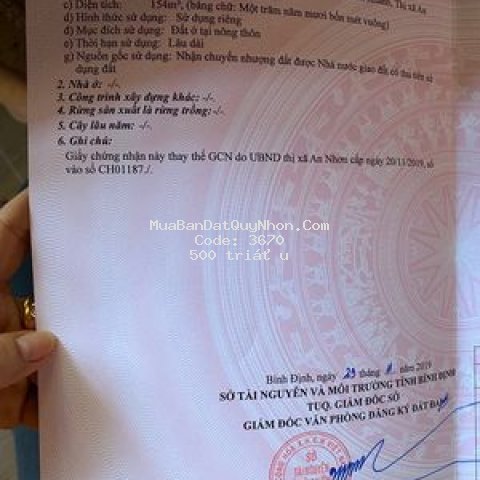 đất xã nhơn khánh-cách ubnd xã 500m-gần chợ