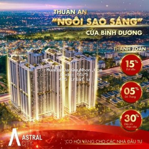 đầu tư gì chỉ với 495 triệu - astral city 100%lãi