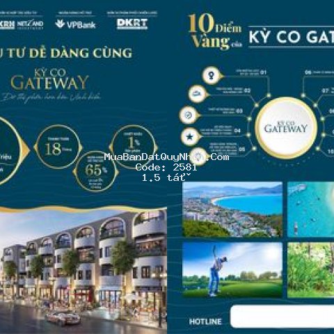 Dự án đất nền khu du lịch kỳ co qui nhơn