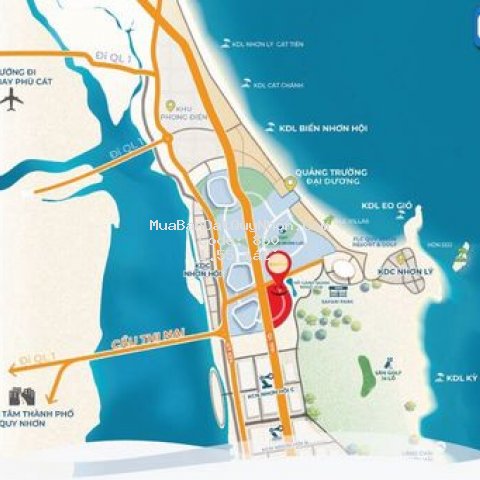 Dự án ven biển cửa ngõ du lịch tp quy nhơn