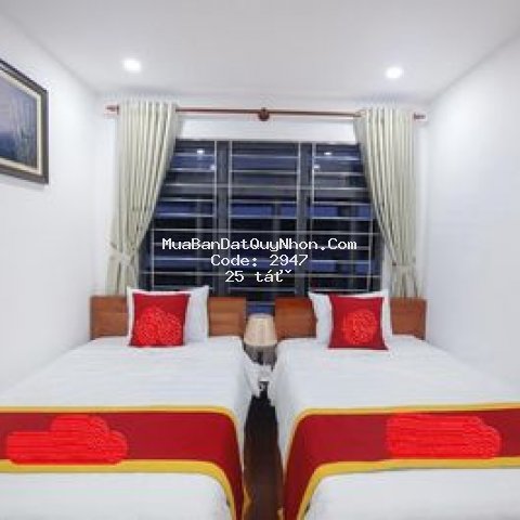 Khách sạn 9 tầng, 22phong, gần biển quy nhơn