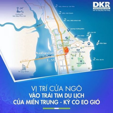 Kỳ co gateway - booking đất nền nhà phố 5x16m