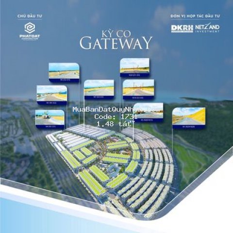 Kỳ co gateway - siêu phẩm đất nền ven biển - sổ đỏ