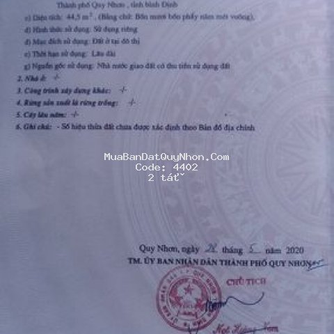 Lô đất đẹp gần đường 3 sao vàng