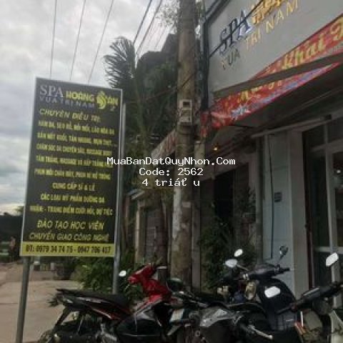 Mặt bằng kinh doanh quy nhơn 120m2