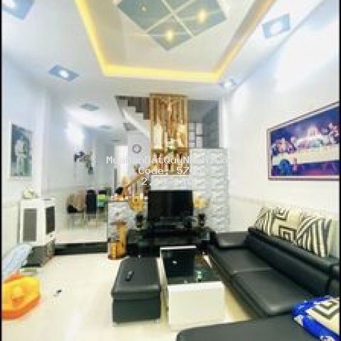 Nhà 1 mê 60m2 hẻm rộng,cạn tháp đôi hướng tây