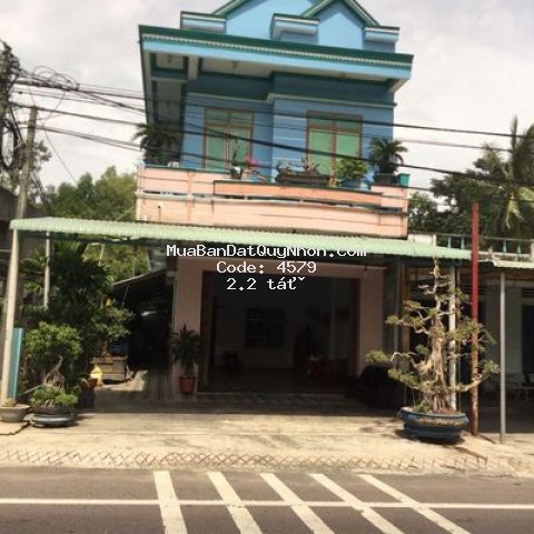 Nhà 1 trệt 1 lầu shr 300m2 đường ql1a phù cát,bđ